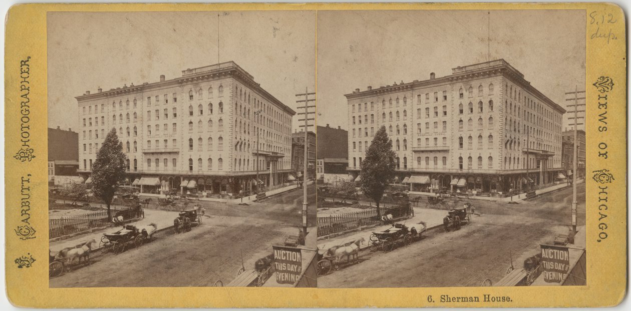 منزل شيرمان ، ج .1865 بواسطة جون كاربوت