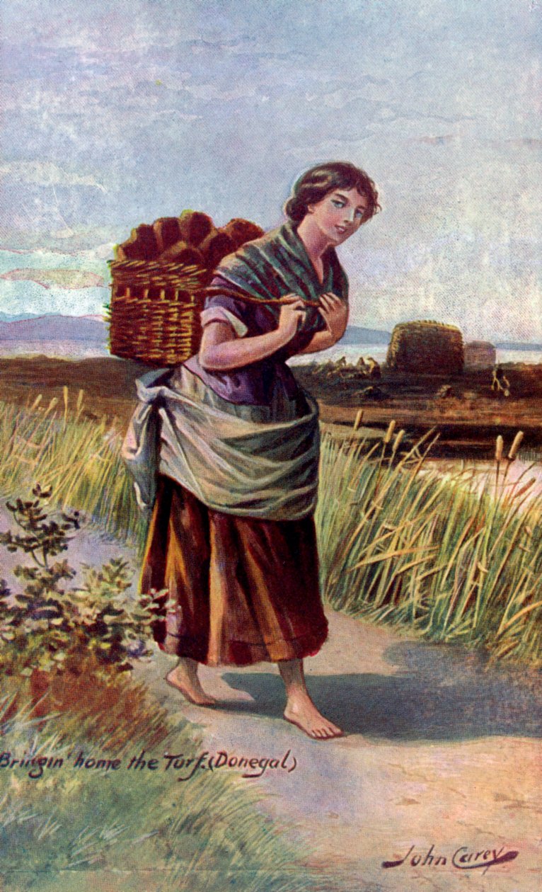 "إحضار المنزل إلى العشب" ، 1902-1903. بواسطة جون كاري