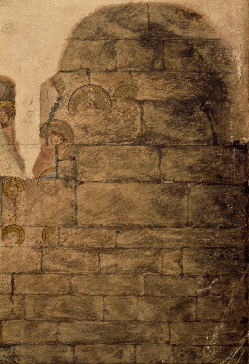 دراسة اللوحات الجدارية في دار الفصل بواسطة جون كارتر