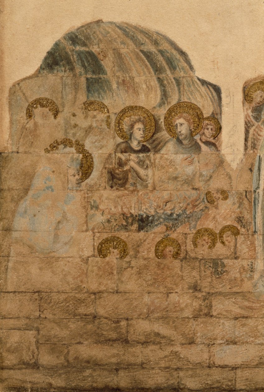 دراسة اللوحات الجدارية في دار الفصل بواسطة جون كارتر