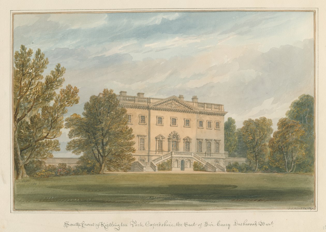 أوكسفوردشاير - Kirtlington بارك ، 1827 بواسطة جون شيسيل بكلر