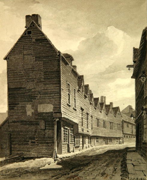 منظر للحماقة في Dockhead ، Bermondsey بواسطة جون شيسيل بكلر