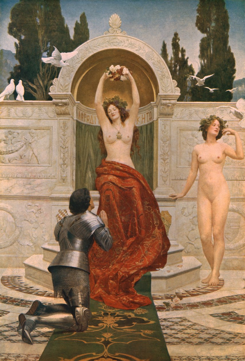 في The Venusberg ، 1901 ، c1930. بواسطة جون كولير