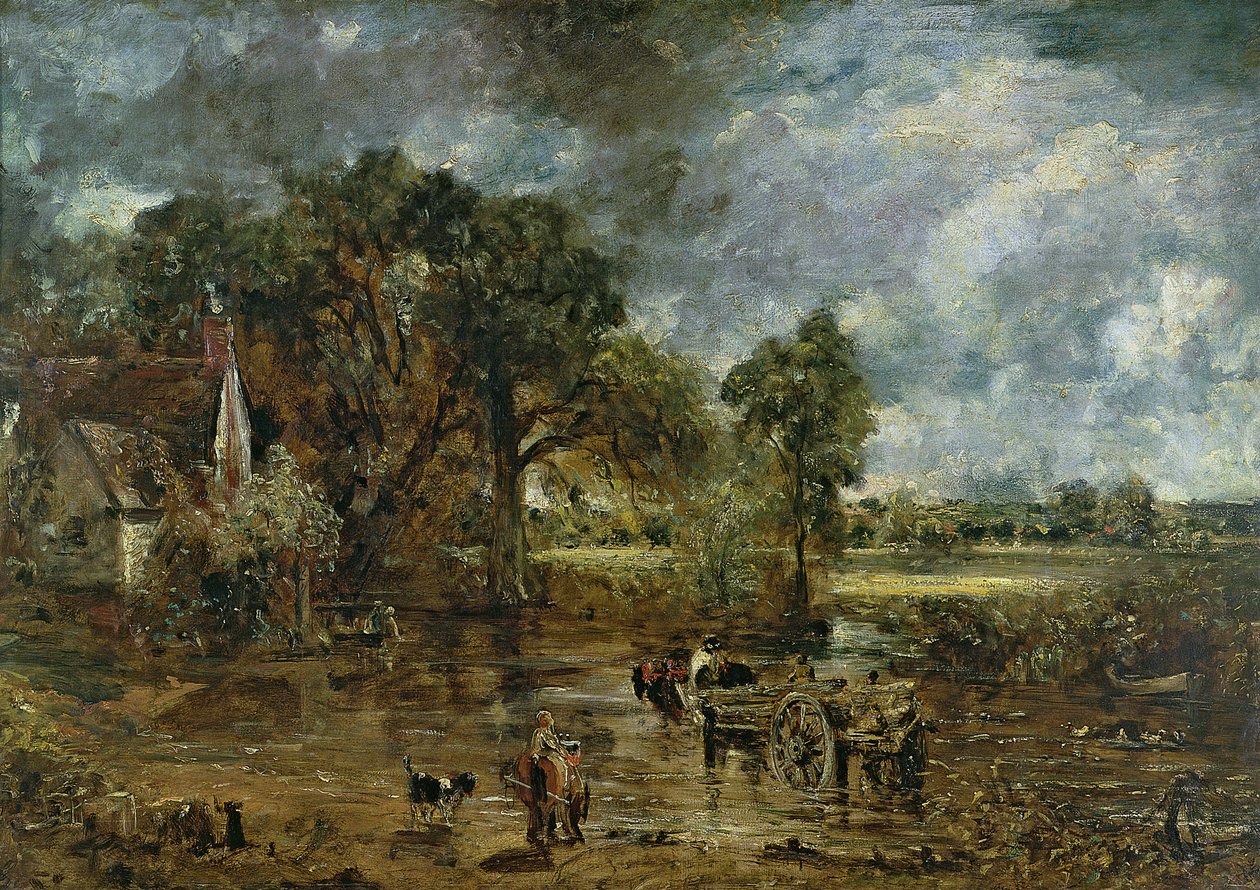 دراسة كاملة لـ "The Hay Wain" ، 1821 بواسطة جون كونستابل