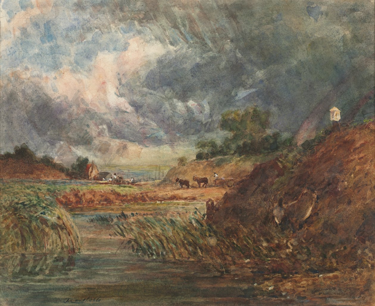 هامبستيد هيث ، 1800s. بواسطة جون كونستابل