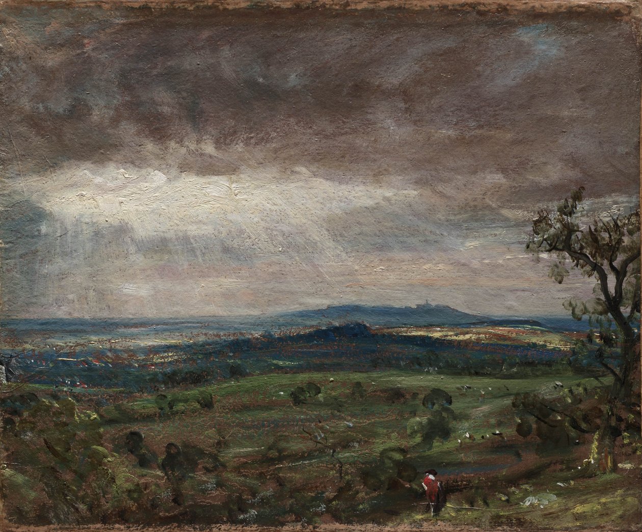 هامبستيد هيث ، النظر نحو هارو ، c.1821 بواسطة جون كونستابل