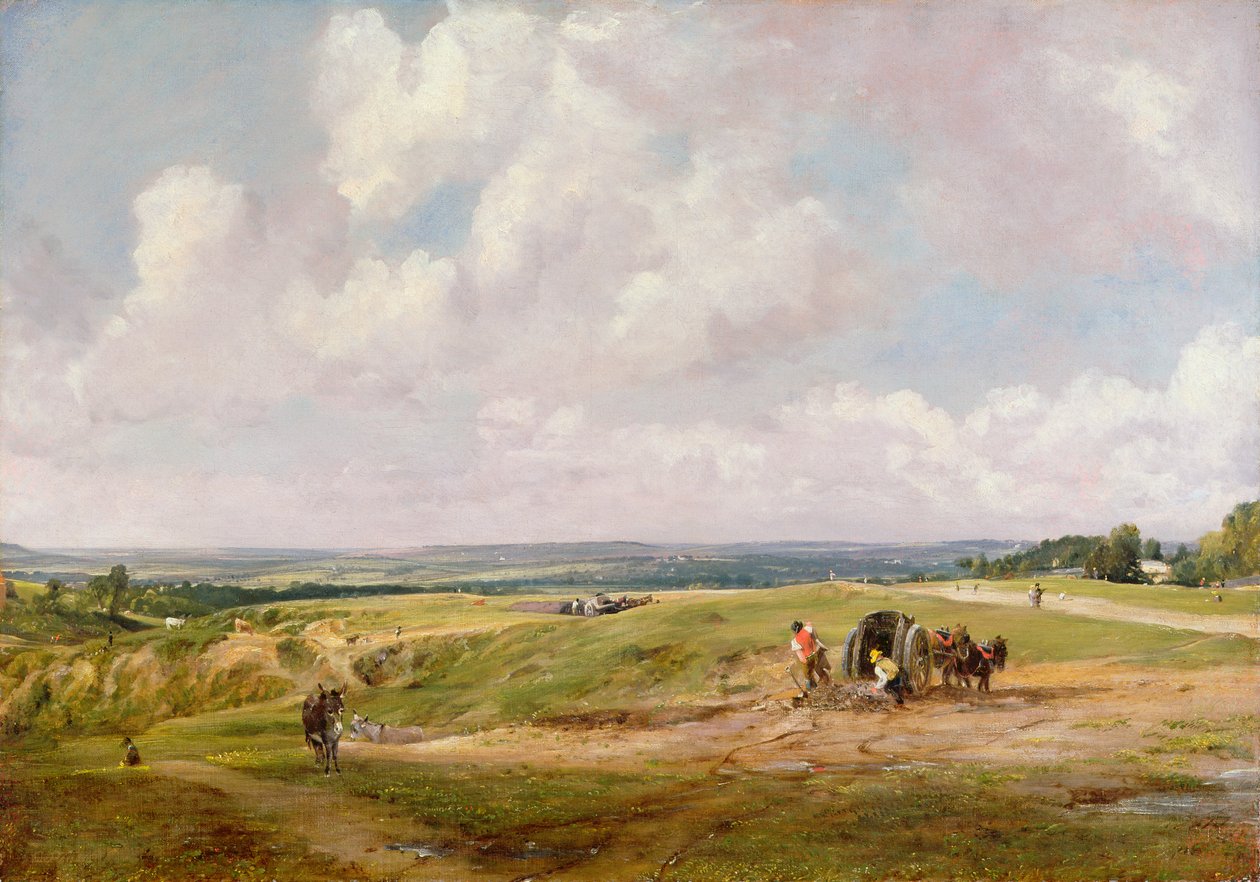 هامبستيد هيث ، c.1820 بواسطة جون كونستابل