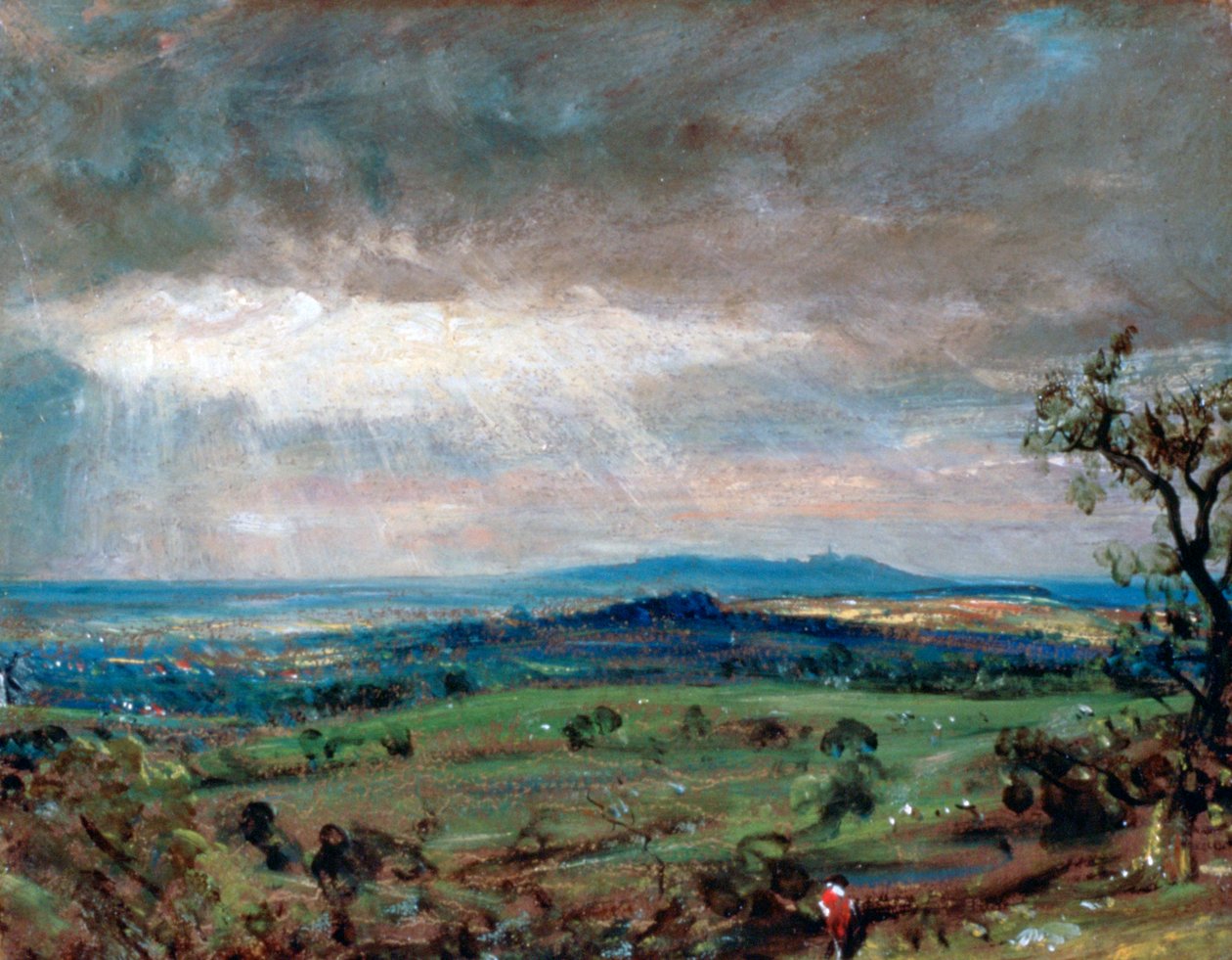 حديقة هامستيد هيث مع هارو في المسافة ، c1821 بواسطة جون كونستابل