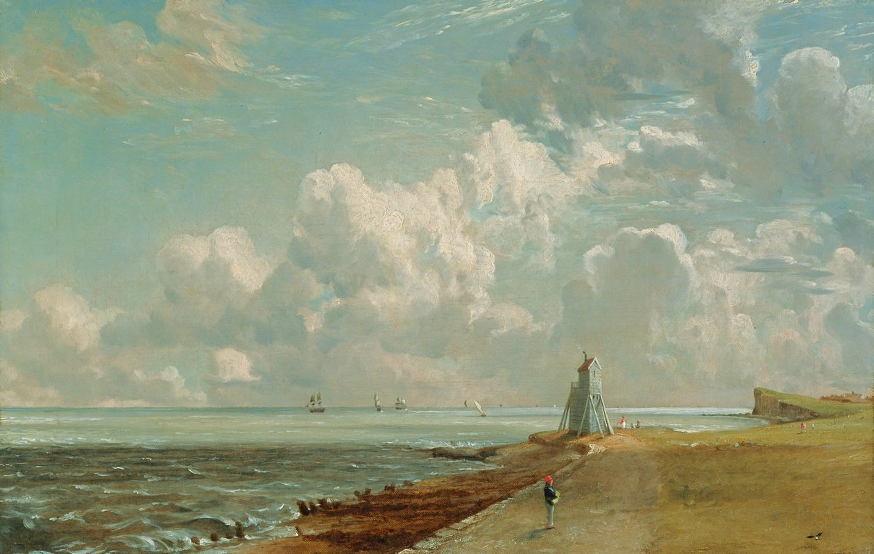 Harwich، The Low Lighthouse and Beacon Hill حوالي 1820 (زيت على قماش) بواسطة جون كونستابل