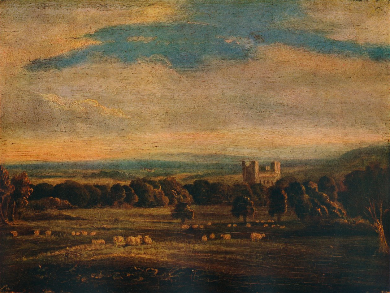 قلعة ناورث ، c1826 بواسطة جون كونستابل