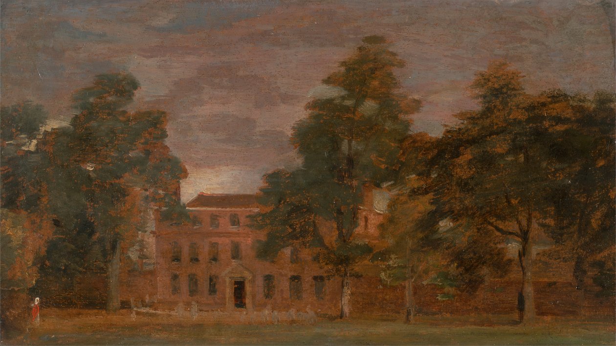 West Lodge ، East Bergholt ، بين عامي 1813 و 1816. بواسطة جون كونستابل