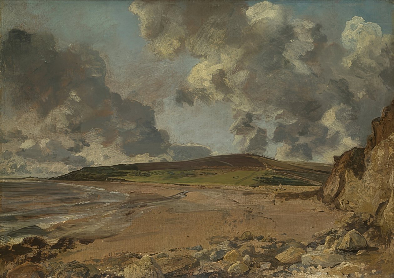 خليج ويماوث: Bowleaze Cove und Jordon Hill. 1816-17 بواسطة جون كونستابل