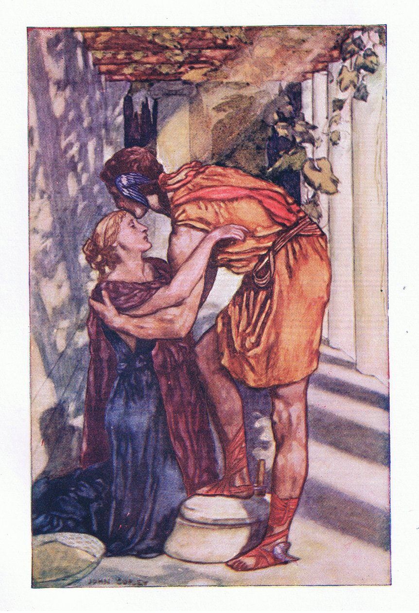 بدأ Perseus في مغامرته العظيمة ، من The Gateway to Romance التي نشرها Thomas Nelson & Sons بواسطة جون كوبلي
