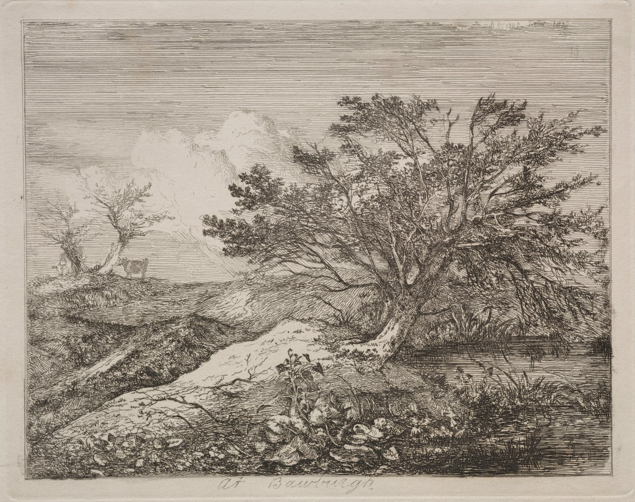 في Bawburgh ، 1813. بواسطة جون كروم
