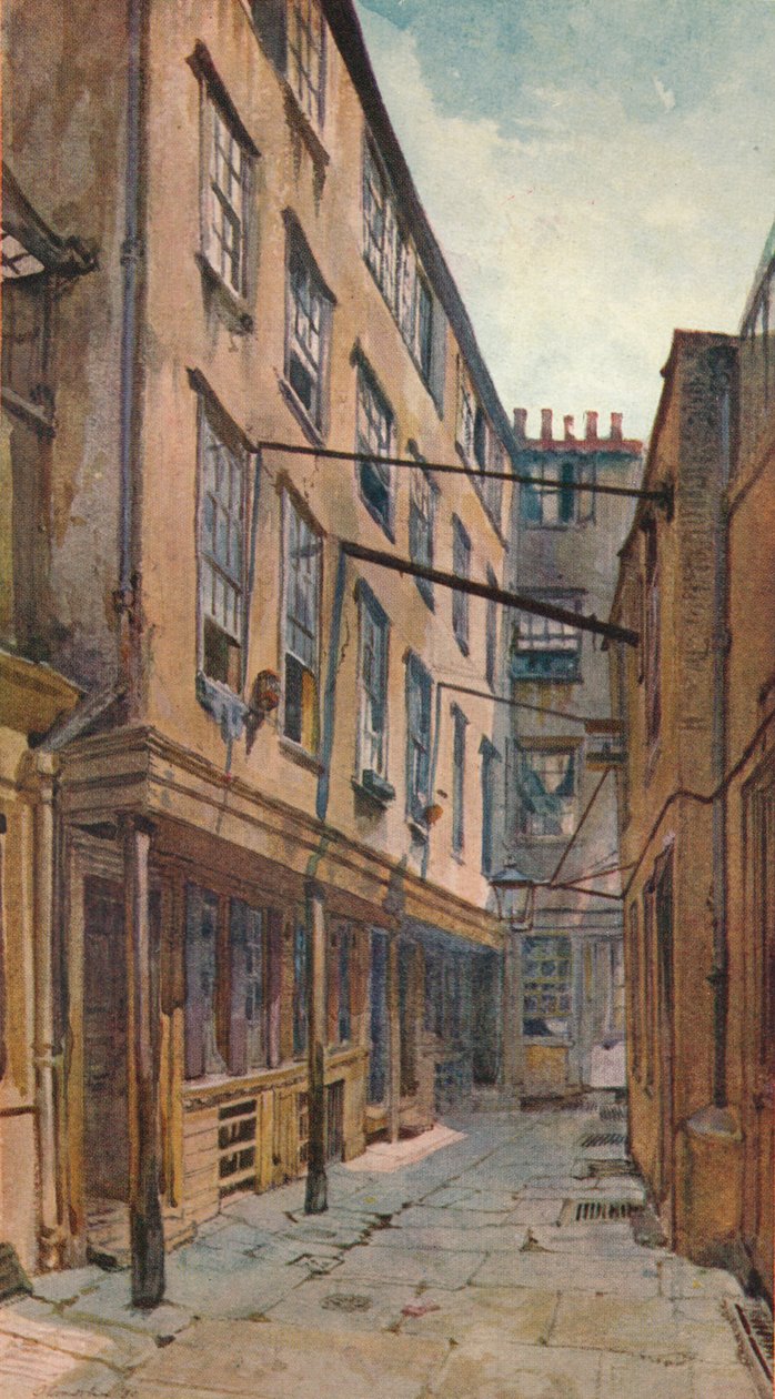 المباني الذهبية ، ستراند ، وستمنستر ، لندن ، c1880 1926 بواسطة جون كروثر
