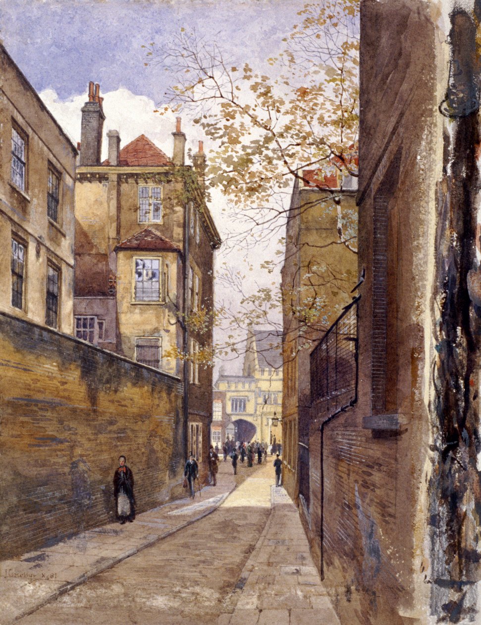 مكتب السجل العام ، Chancery Lane ، Lane ، 1881 بواسطة جون كروثر