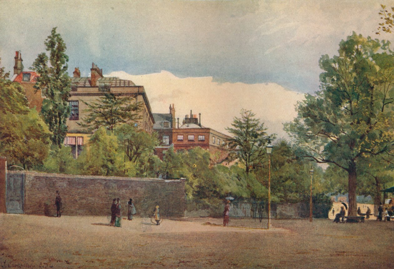 حدائق الربيع من المول ، وستمنستر ، لندن ، c1880 1926 بواسطة جون كروثر
