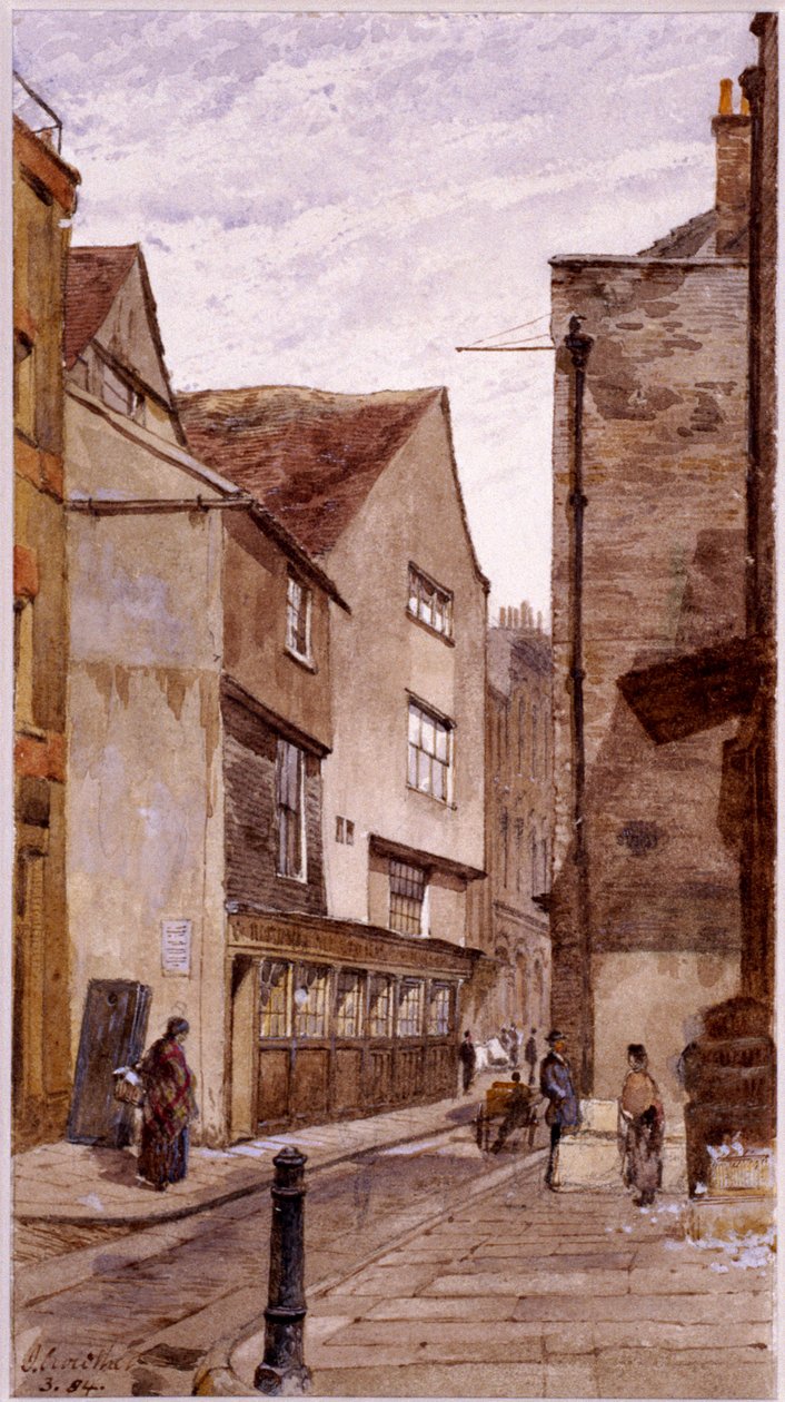 St James's Place ، Aldgate ، لندن ، 1884 بواسطة جون كروثر