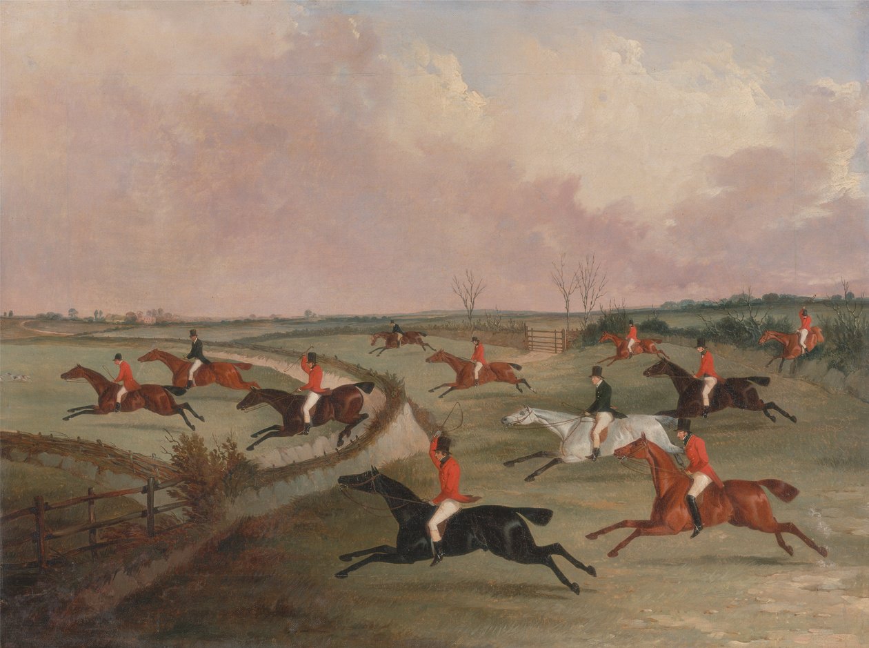 The Quorn Hunt in Full Cry: الخيول الثانية بواسطة جون دالبي