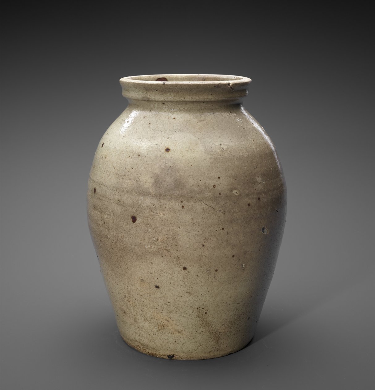 Jar, c. 1850-1883 (alkaline-glazed ceramic) بواسطة جون ديفيس (Attr.to) ليوبارد