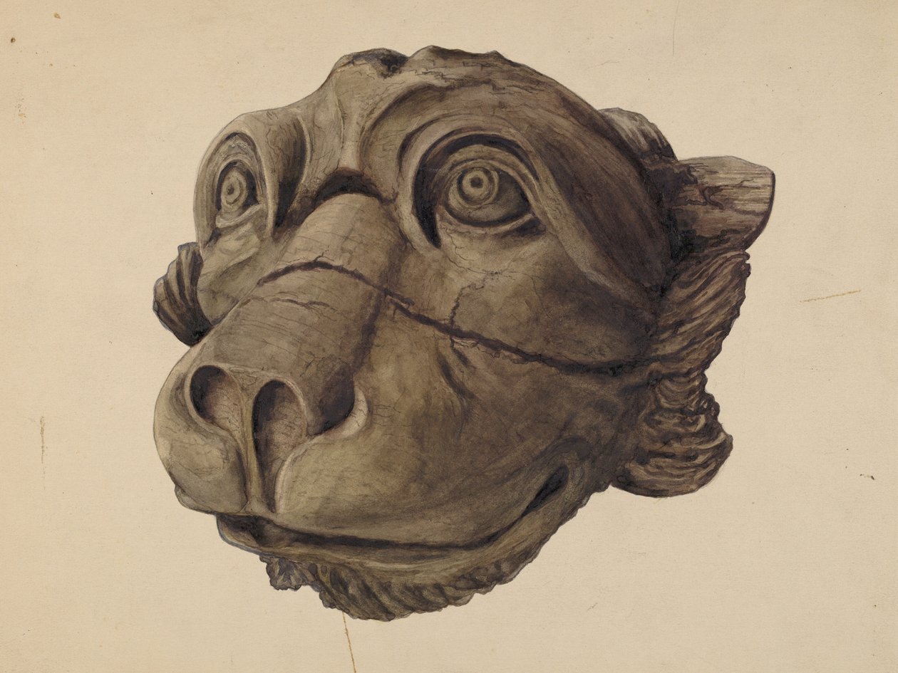 القط رئيس Gargoyle بواسطة جون ديفيس