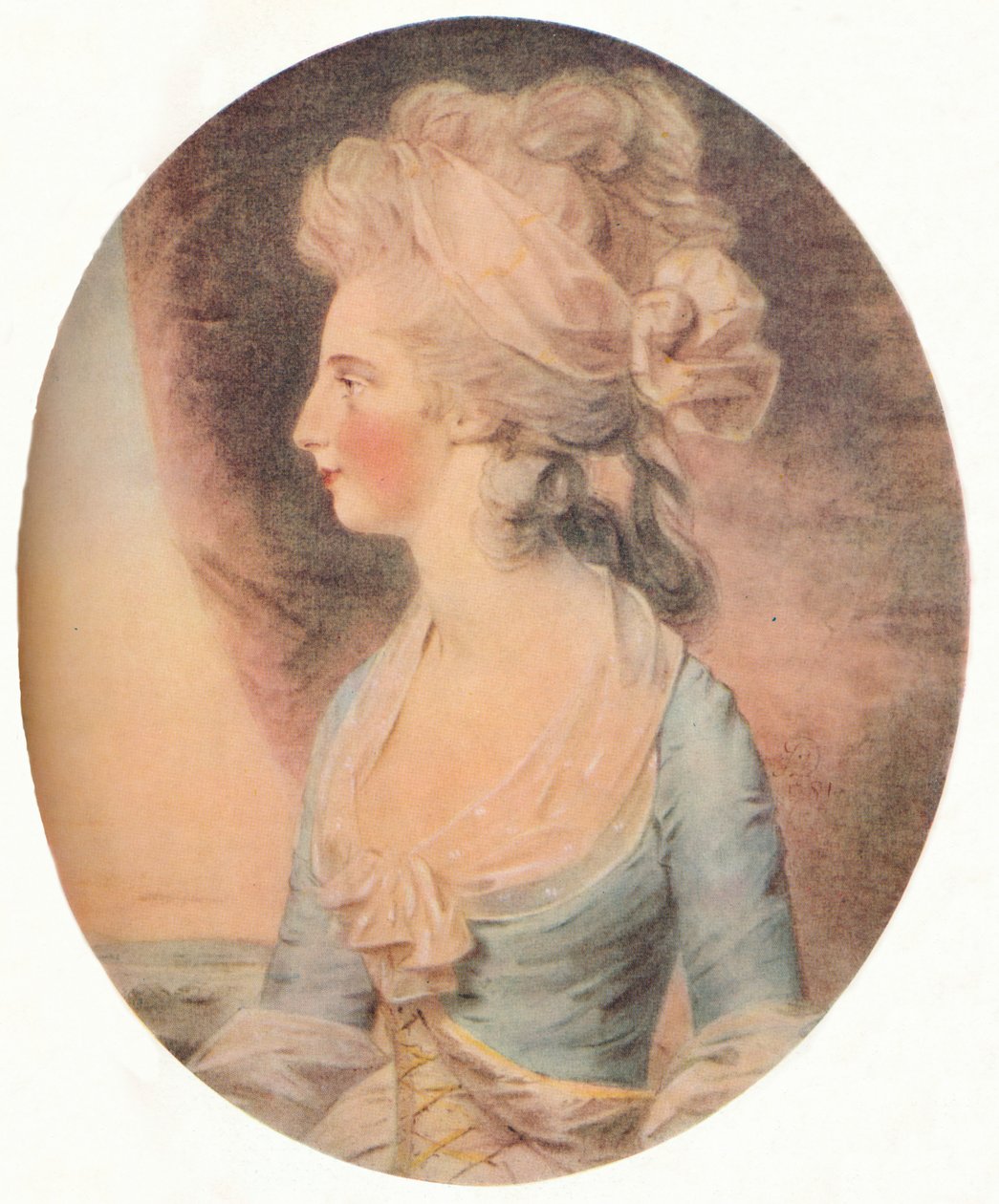 ماري إيزابيلا ، دوقة روتلاند ، c1781 بواسطة جون داونمان
