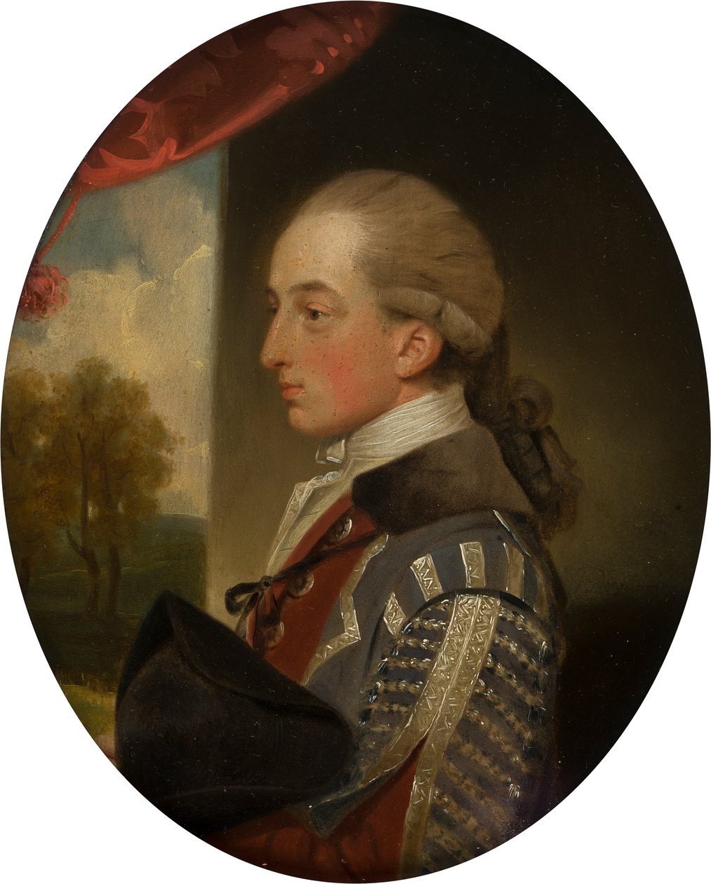 صورة هنري بريدجمان (1757-1782) ، 1770-182 (زيت على النحاس) بواسطة جون داونمان