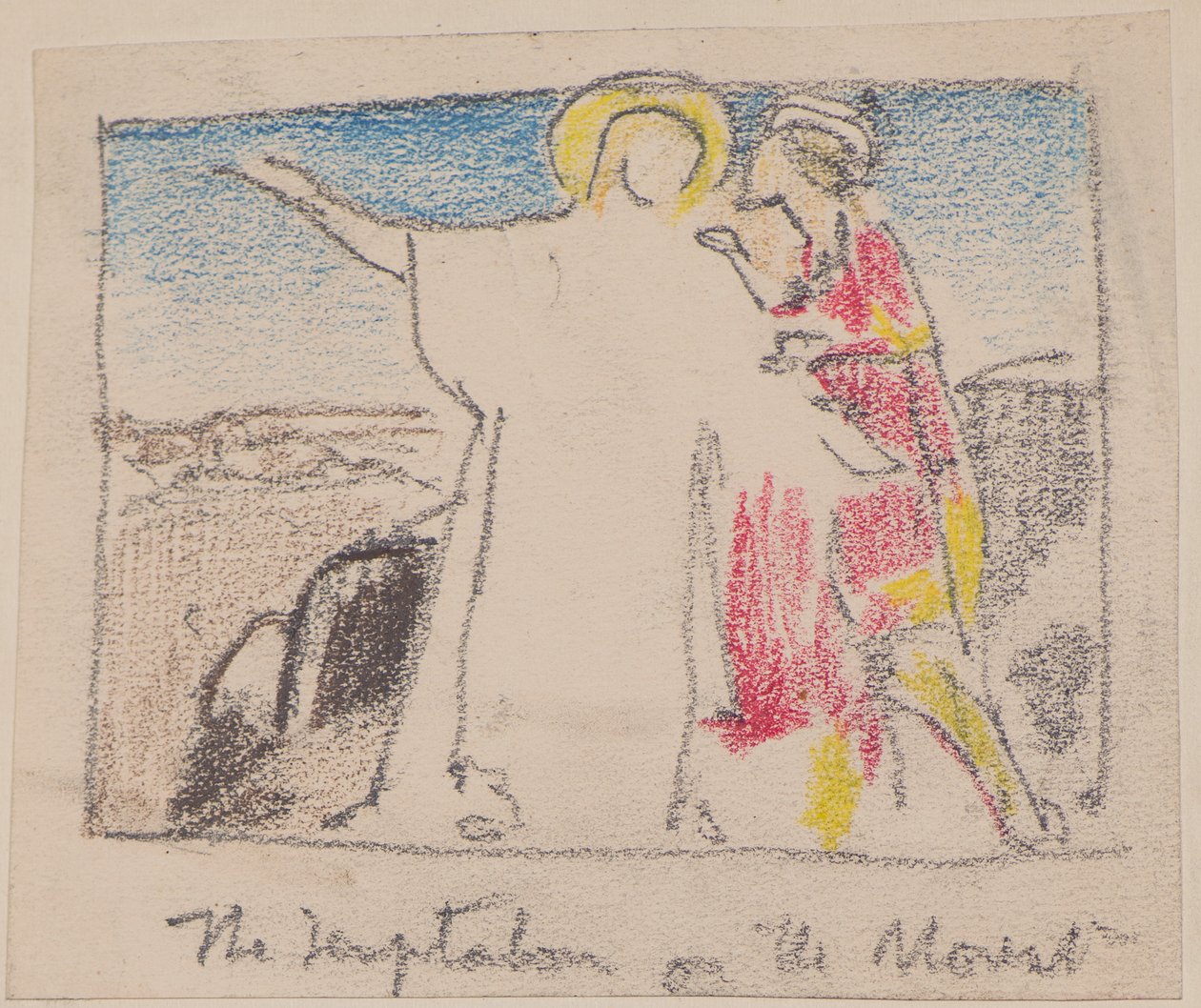 The Temptation on the Mount (قلم رصاص) بواسطة جون دنكان