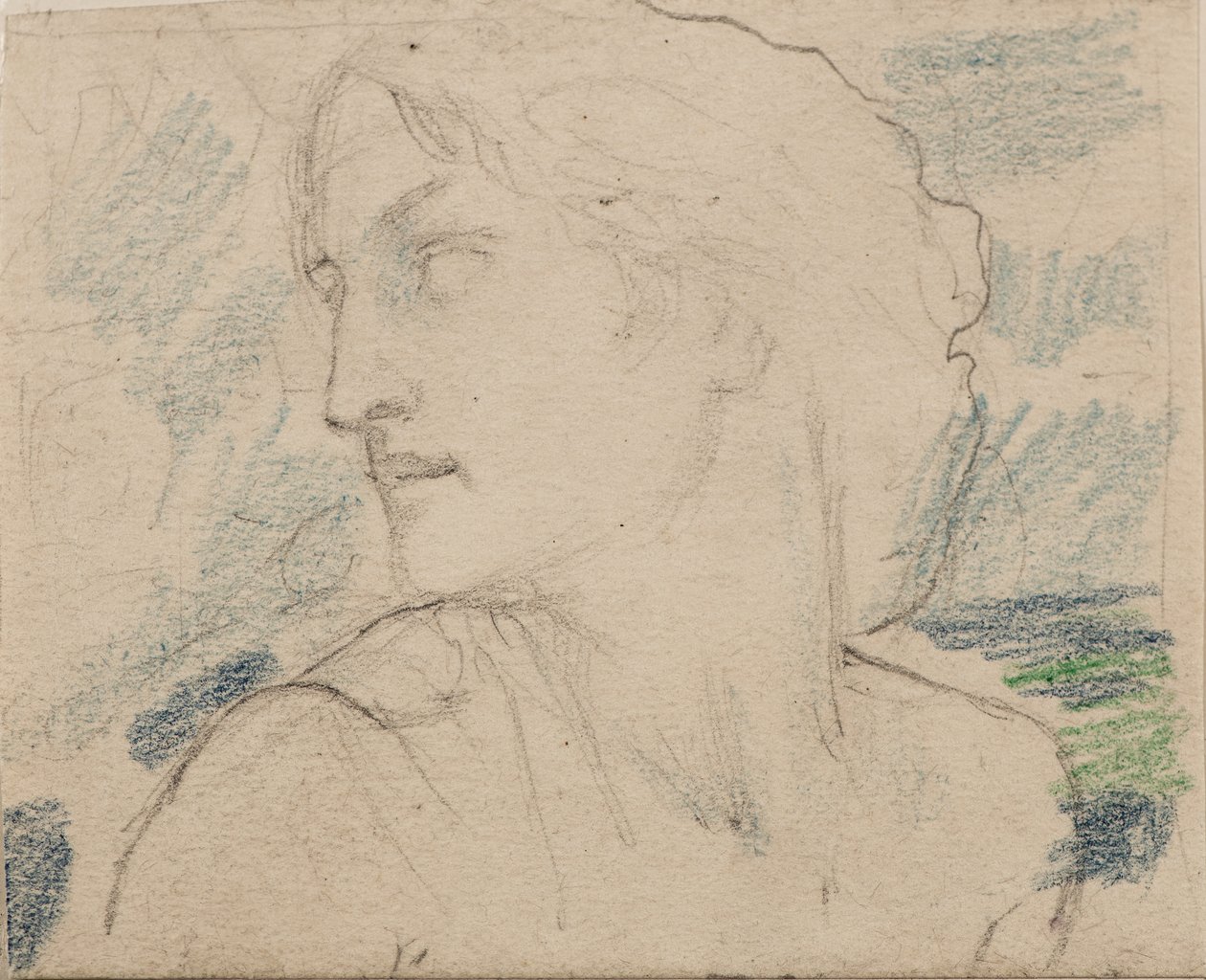 Untitled [Female figure] (pencil) بواسطة جون دنكان