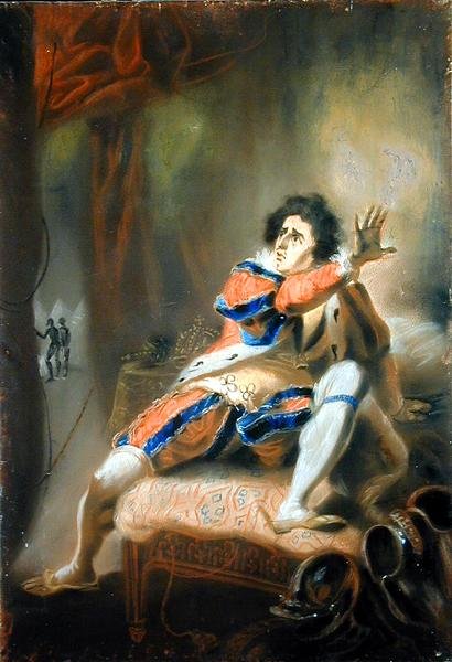 جون فيليب كمبل (1757-1823) - شكسبير ريتشارد الثالث (باستيل على ورق) بواسطة جون إيكشتاين