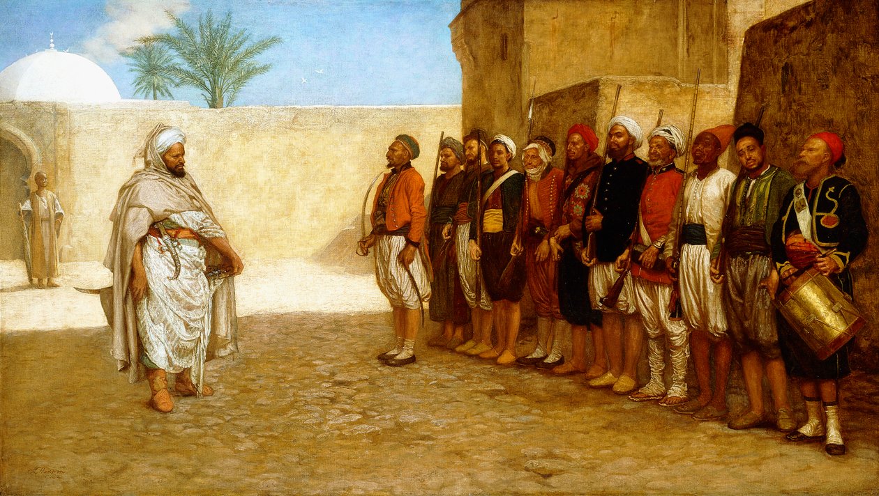 إعادة تنظيم الجيش في المغرب ، 1872 بواسطة جون إيفان هودجسون