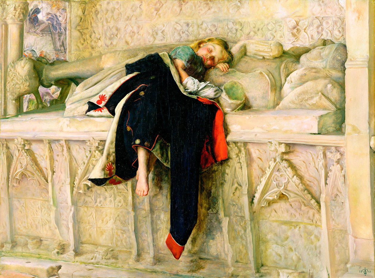 L&39;Enfant du Regiment (The Random Shot) 1855 (زيت على ورق موضوع على السبورة) بواسطة جون ايفرت ميليس