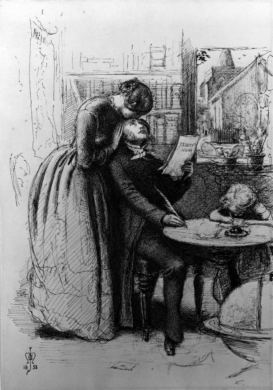 متزوج من أجل الحب ، 1853 بواسطة جون ايفرت ميليس