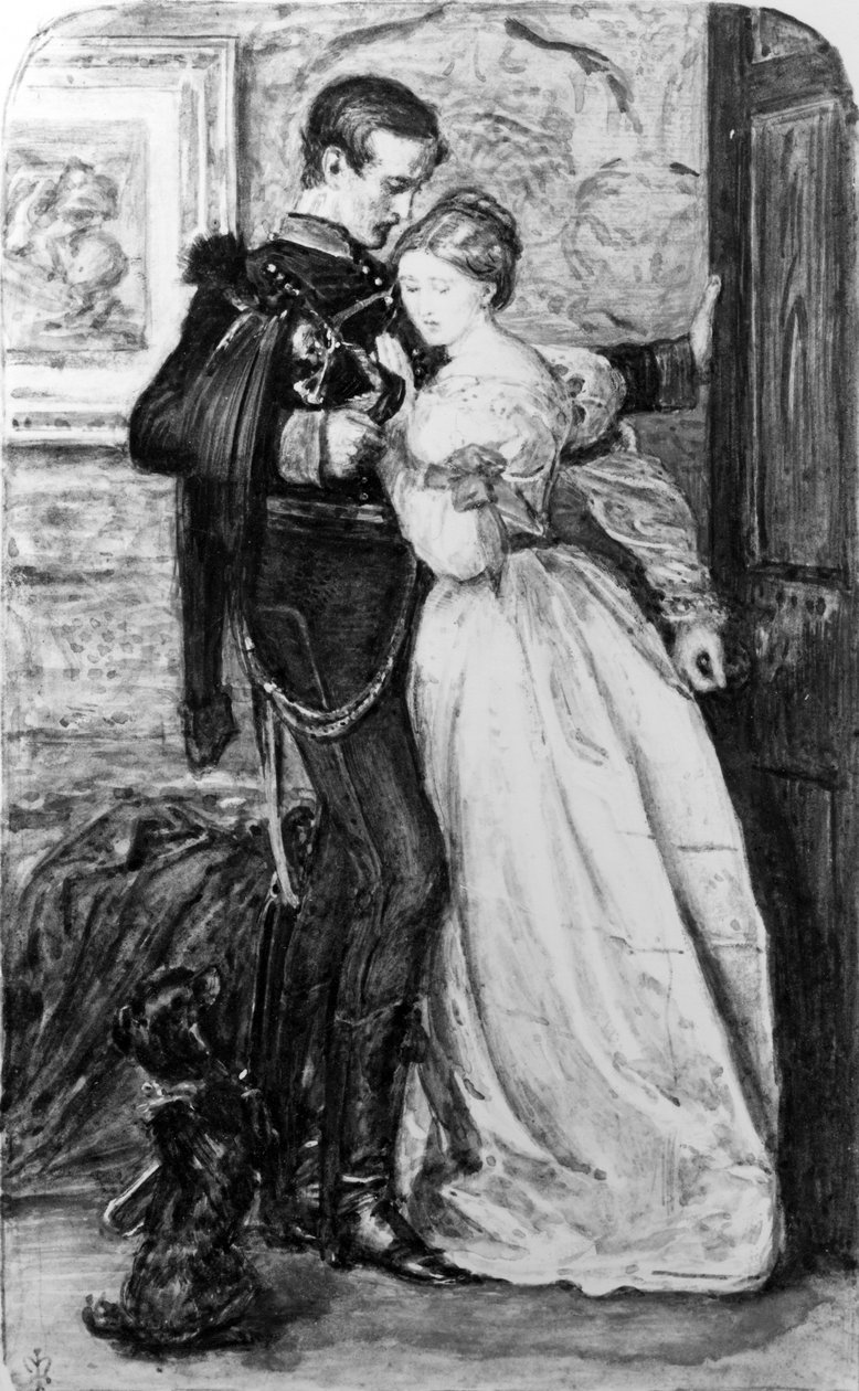 The Black Brunswicker ، c.1865 (مرحاض على ورق) بواسطة جون ايفرت ميليس
