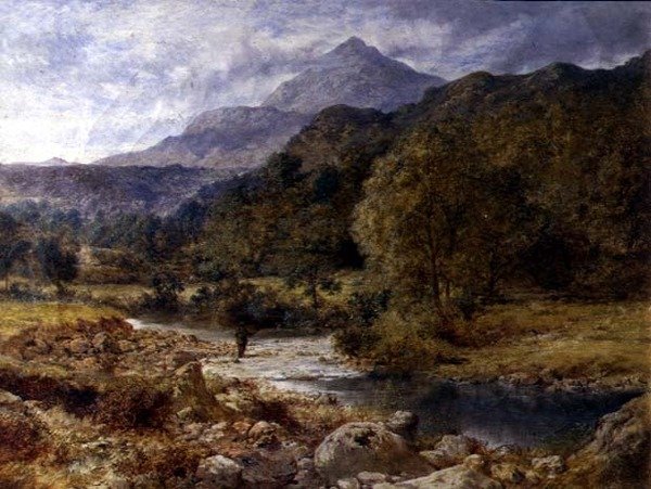 Moel Siabod من Capel Curig ، شمال ويلز بواسطة جون فيني