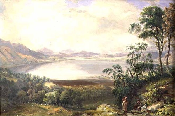 بحيرة Loch Rannoch من Bunrannoch بواسطة جون فليمنج