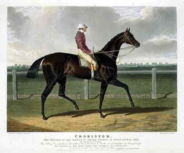 "Chorister" ، الفائز بسباق Great St. Leger Stakes في دونكاستر بواسطة جون فريدريك هيرينج الأب
