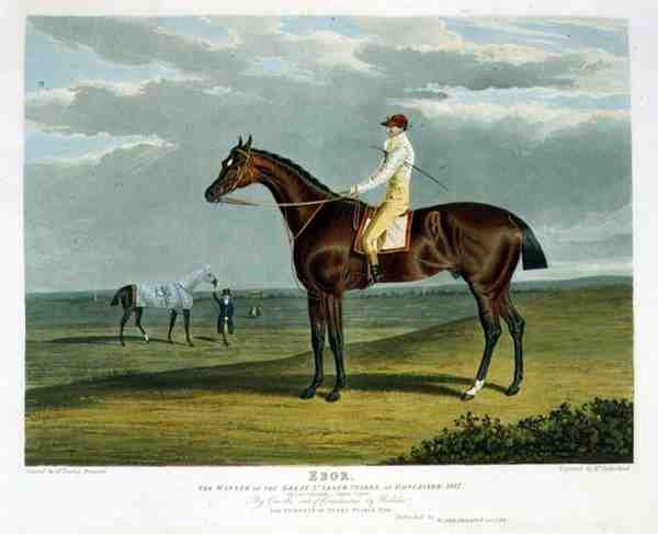 "Ebor" ، الفائز في Great St. Leger في Doncaster بواسطة جون فريدريك هيرينج الأب