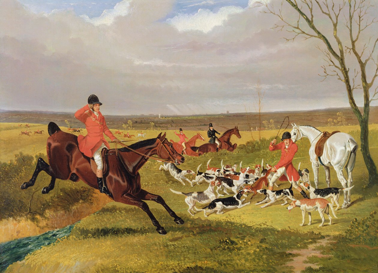 The Suffolk Hunt - The Death بواسطة جون فريدريك هيرينج الأب