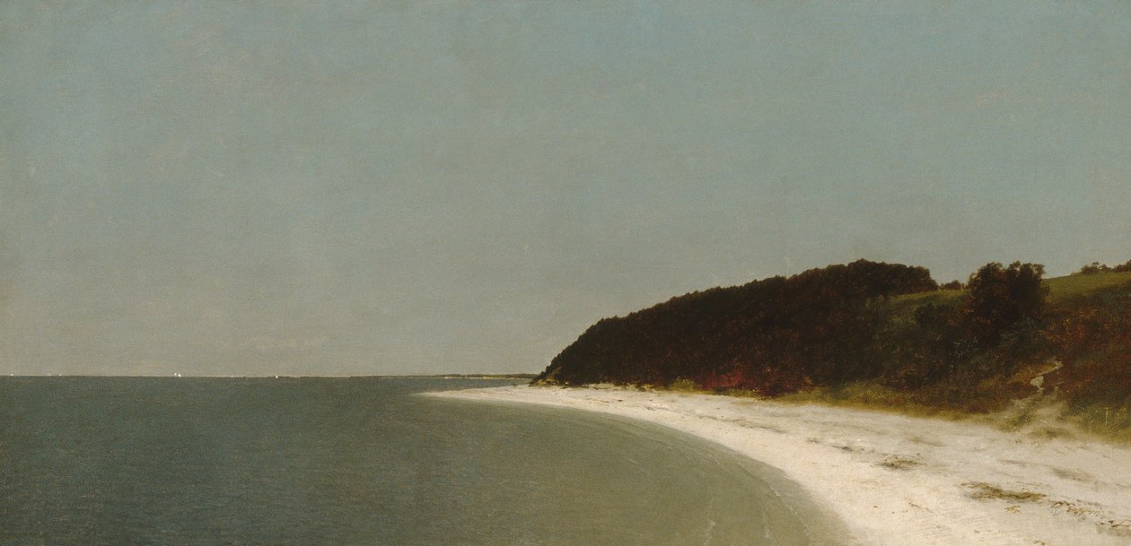 Eatons Neck ، لونغ آيلاند ، 1872. بواسطة جون فريدريك كينسيت