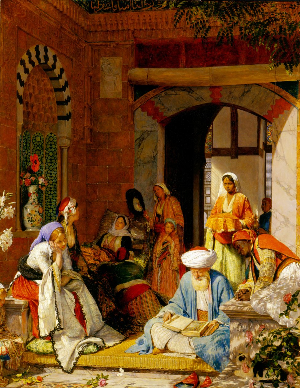 "وصلاة الإيمان تخلص المريض" ، من يعقوب 5:15 (زيت على لوح) بواسطة جون فريدريك لويس