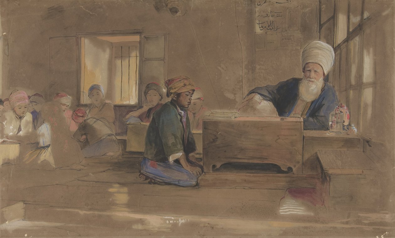 المدرسة العربية ، 1841-51. بواسطة جون فريدريك لويس