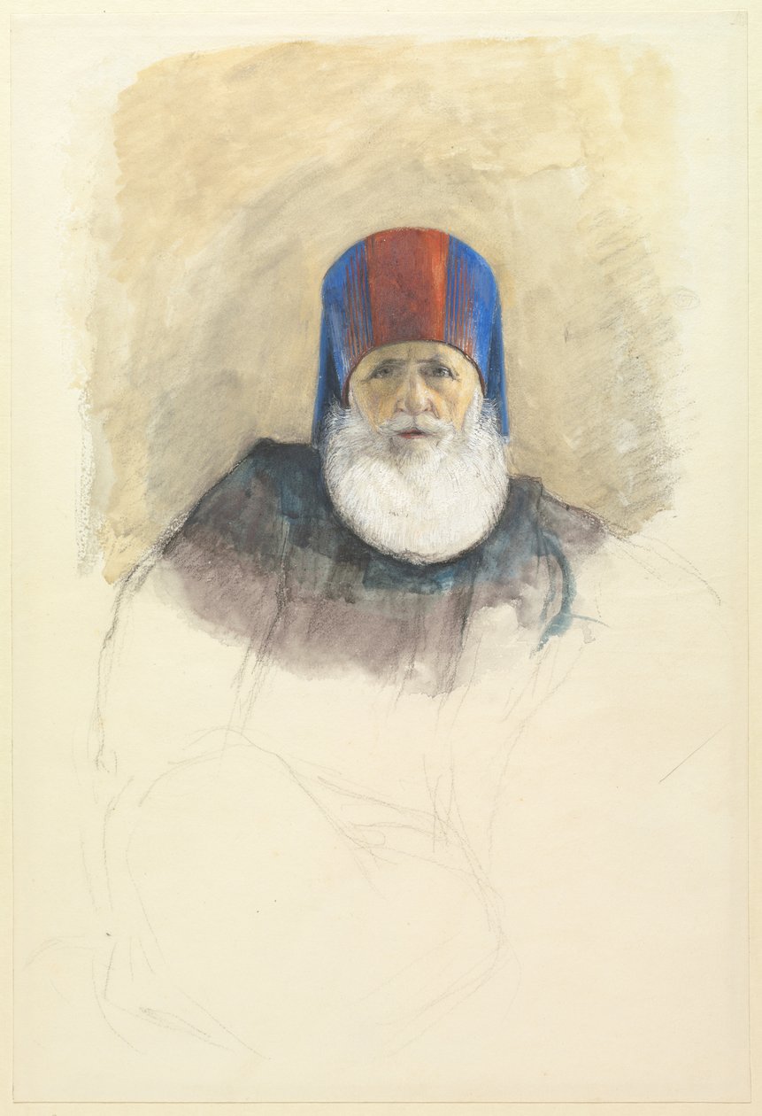 دراسة لمحمد علي باشا ، ج. 1844. بواسطة جون فريدريك لويس
