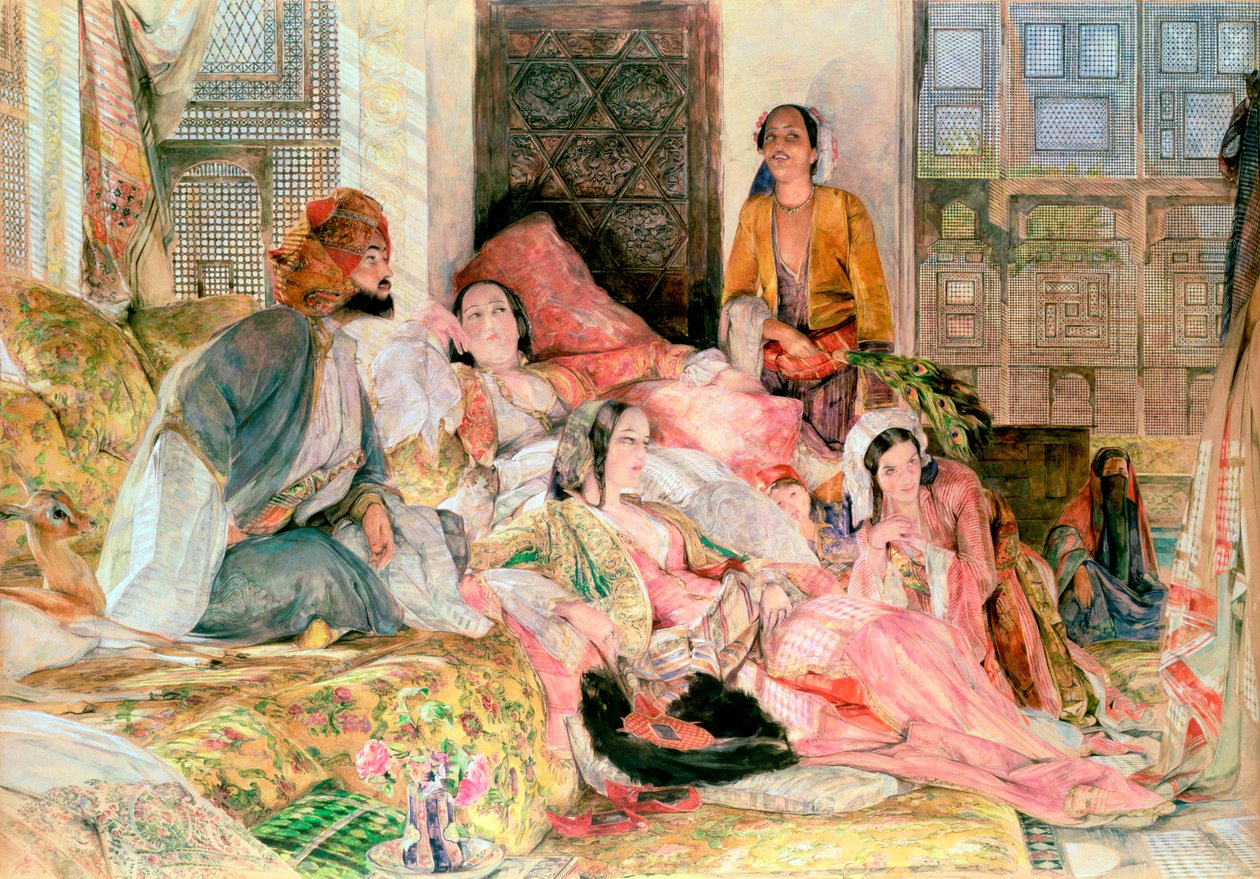 "الحريم" عام 1850 بواسطة جون فريدريك لويس