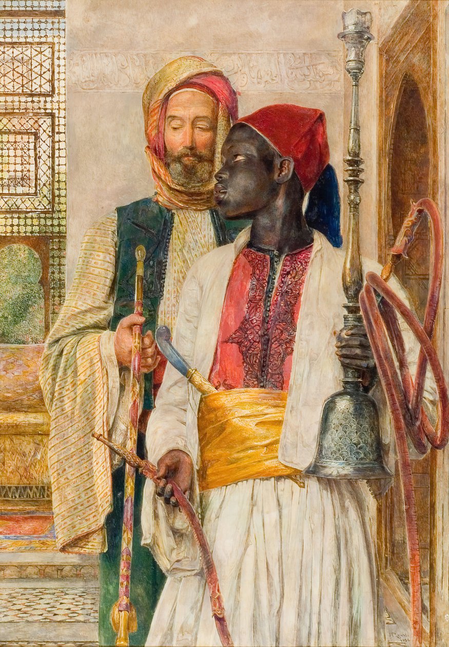 حامل الأنابيب ، 1856. بواسطة جون فريدريك لويس