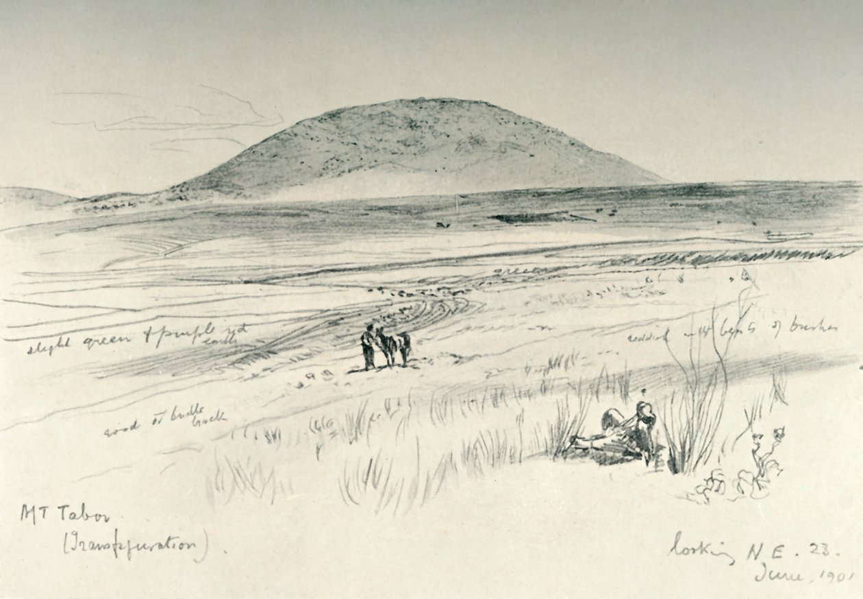 جبل تابور 1902. بواسطة جون فوليلوف