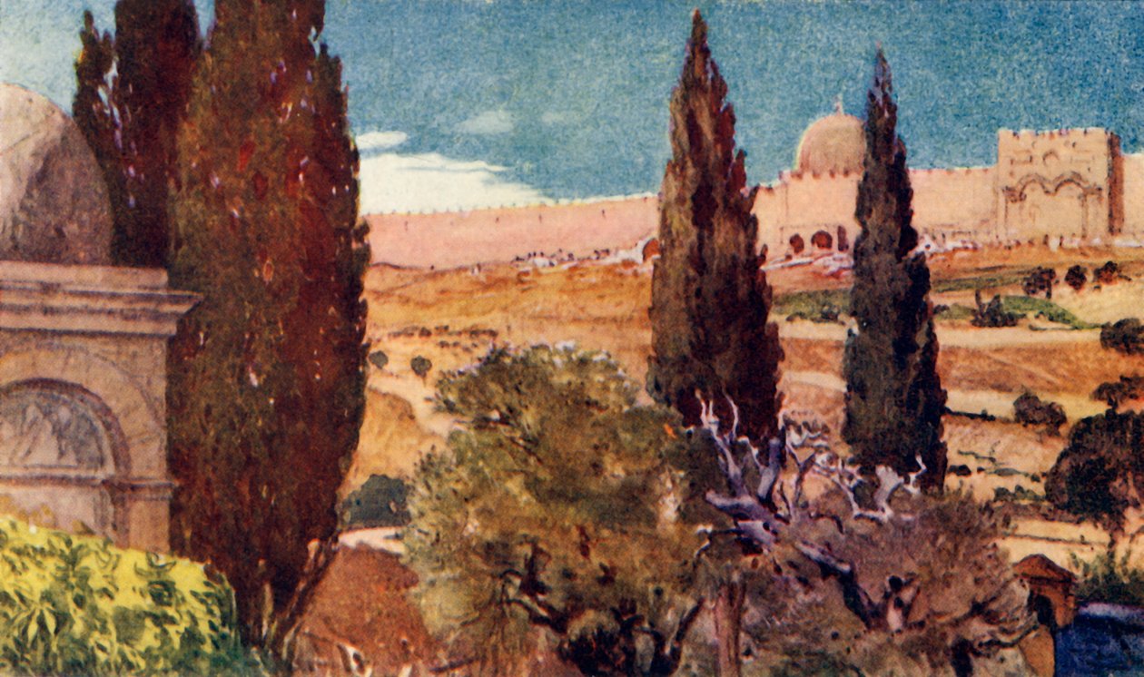 أشجار حديقة جثسيماني ، 1902. بواسطة جون فوليلوف