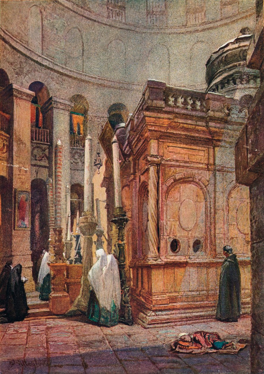 ال روتوندا وكنيسة القيامة ، 1902 ، 1906. بواسطة جون فوليلوف