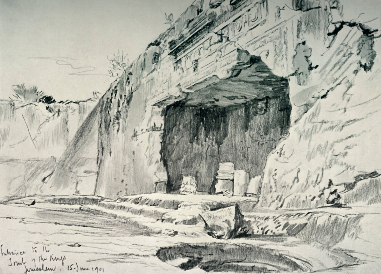 ما يسمى مقابر الملوك ، 1902. بواسطة جون فوليلوف