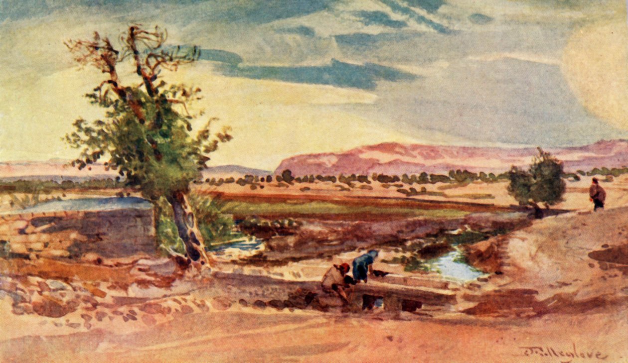 التيار المتدفق من ربيع إليشا ، 1902. بواسطة جون فوليلوف